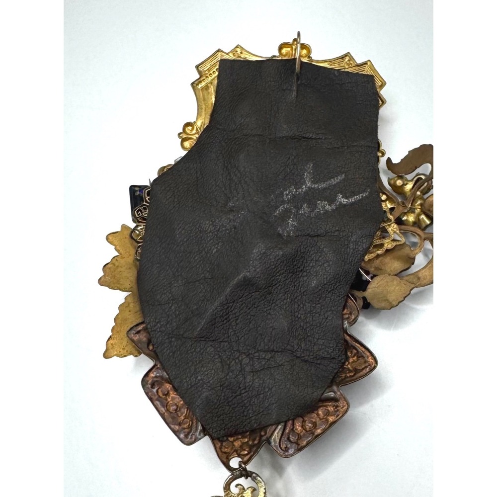 Sarah Jane Signed Assemblage Statement Pendent. V… - image 5